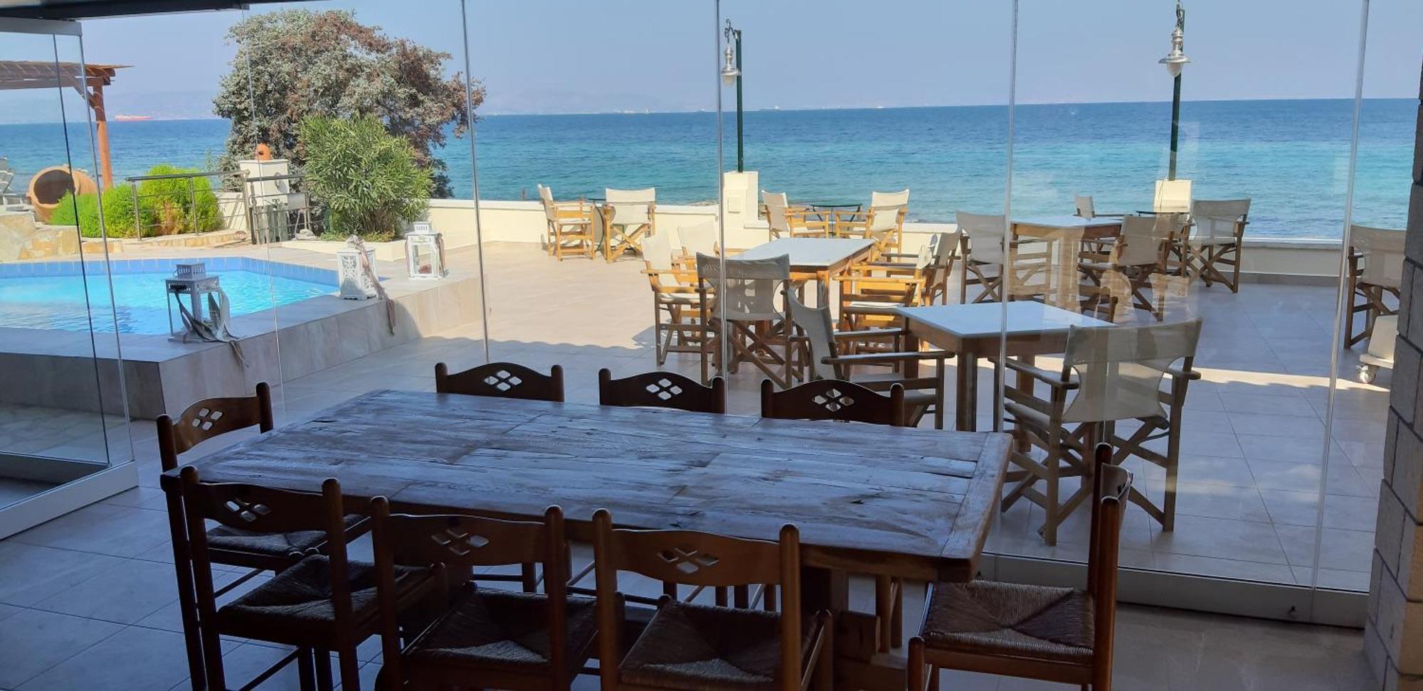 Irides Aparthotel Souvala Exterior photo